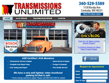 Tablet Screenshot of centraliatransmissions.com